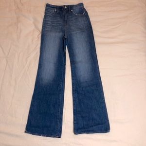 Madewell 11” Highrise Flare Size 27